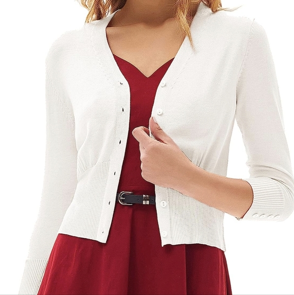 Grace & Lace Sweaters - Grace Karin Cropped Cardigan